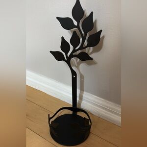 Leaf candle holder wall decor